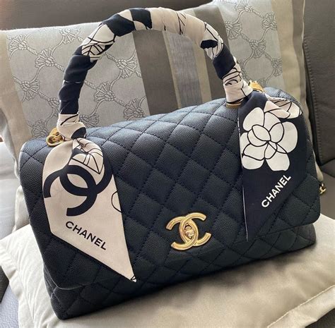 coco chanel bag handle